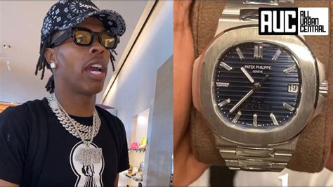 lil baby bought fake watch|lil baby jewelers.